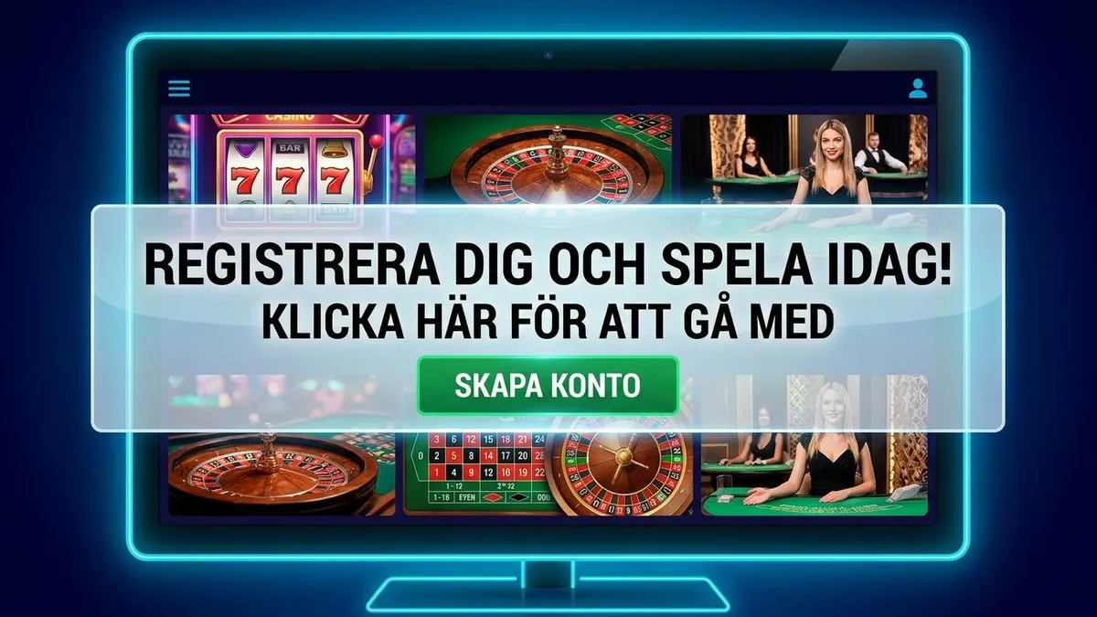 Registrera dig med bonus